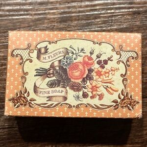 Vintage 1979 Millefleurs Soap Bar Crabtree & Evelyn